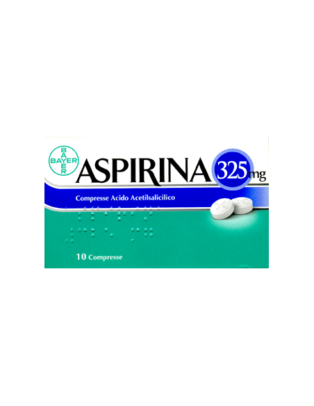 ASPIRINA*10CPR 325MG