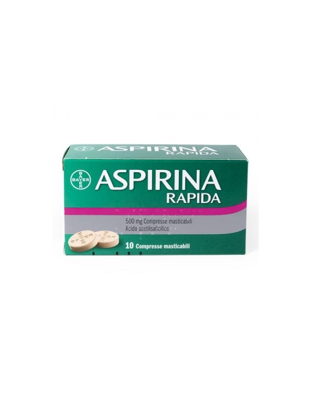 ASPIRINA RAPIDA*10CPRMAST500MG