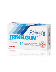 TRAVELGUM 10GOMME MASTICABILI CINETOSI 20MG - Clubfarma