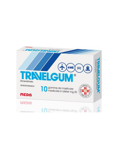 TRAVELGUM 10GOMME MASTICABILI CINETOSI 20MG - Clubfarma