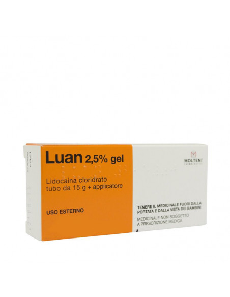 LUAN*GEL 15G 2,5% piu APPLICATORE