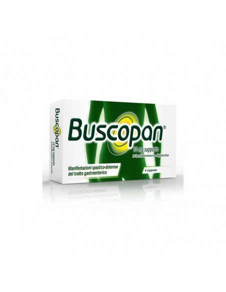 BUSCOPAN*6SUPP 10MG