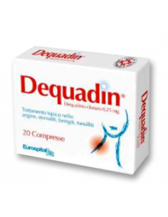 DEQUADIN*20CPR 0,25MG