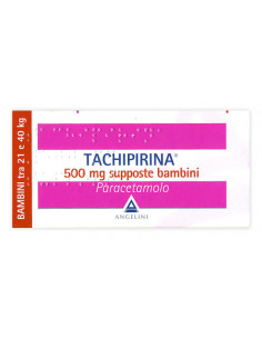 TACHIPIRINA*BB 10SUPP 500MG