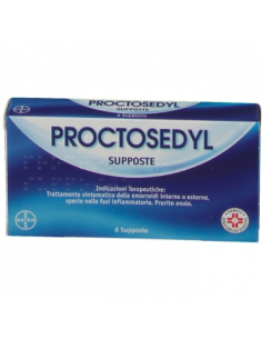 PROCTOSEDYL EMORROIDI 6 SUPPOSTE - Clubfarma