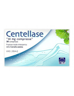 CENTELLASE*30CPR 30MG