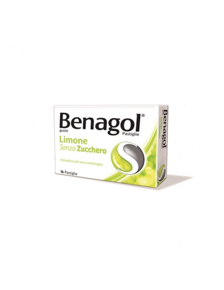 BENAGOL 16 PASTIGLIE LIMONE SZ - Clubfarma