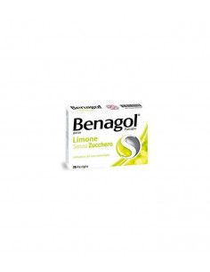 BENAGOL 36 PASTIGLIE LIMONE SENZA ZUCCHERO - Clubfarma