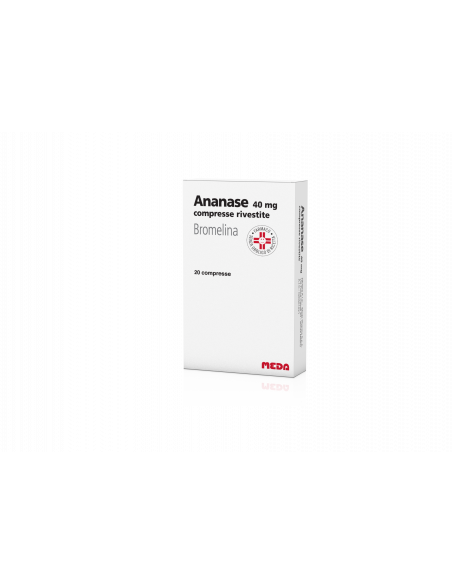 ANANASE*20CPR RIV 40MG