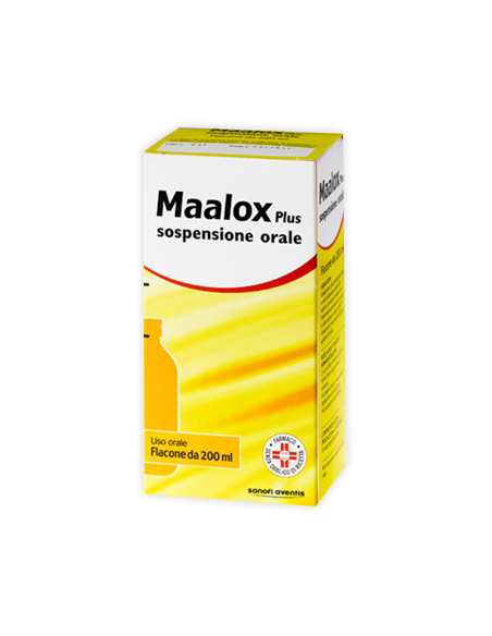 MAALOX PLUS*OS SOSP FL 200ML