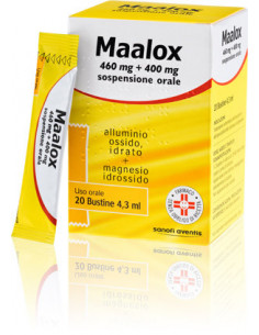 MAALOX*OS 20BUST 460MG piu 400MG