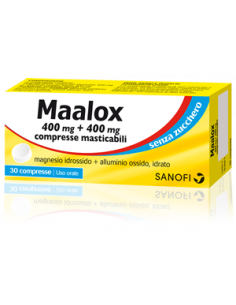 MAALOX*S Z 30CPR LIMO400 piu 400MG