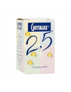 GUTTALAX*30CPS MOLLI 2,5MG