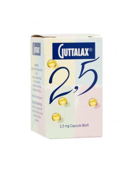 GUTTALAX*30CPS MOLLI 2,5MG