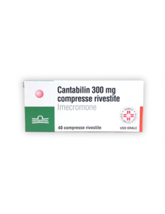 CANTABILIN*40CPR RIV 300MG