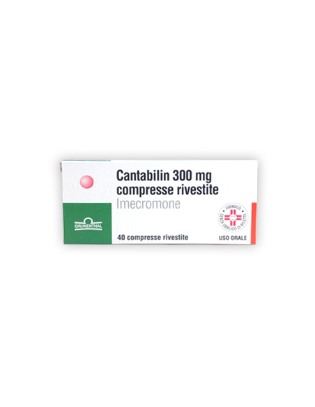 CANTABILIN*40CPR RIV 300MG