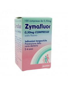 ZYMAFLUOR*100CPR 0,50MG