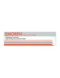 EMOREN*RETT CREMA 20G 0,25%