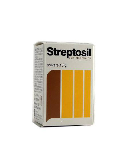 STREPTOSIL NEOMICINA POLVERE 10G - Clubfarma