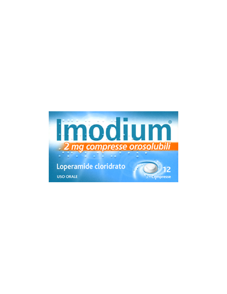 IMODIUM 12 COMPRESSE OROSOL 2MG - Clubfarma