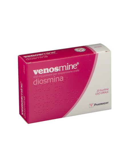 VENOSMINE*OS SOSP 20BUST 450MG