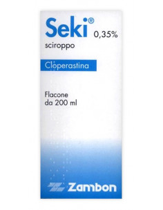 SEKI SCIROPPO FLACONE 200ML 3,54MG/ML - Clubfarma