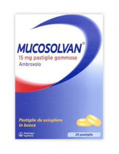 MUCOSOLVAN*20PASTL 15MG