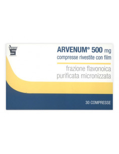 ARVENUM 500*30CPR RIV 500MG