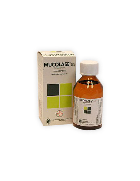 MUCOLASE*SCIR 200ML 5%