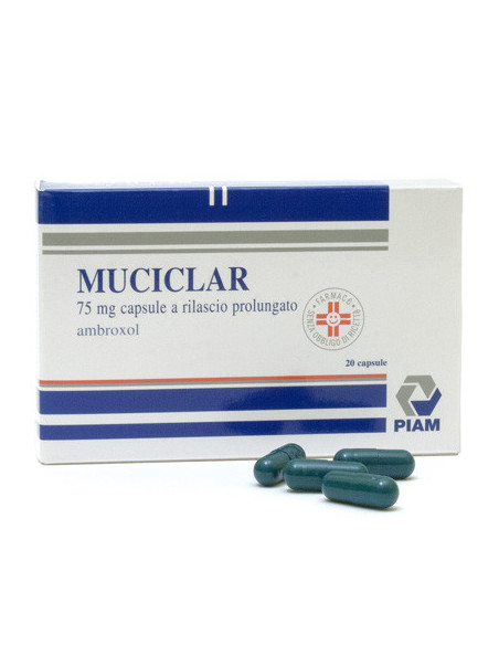 MUCICLAR*20CPS 75MG RP