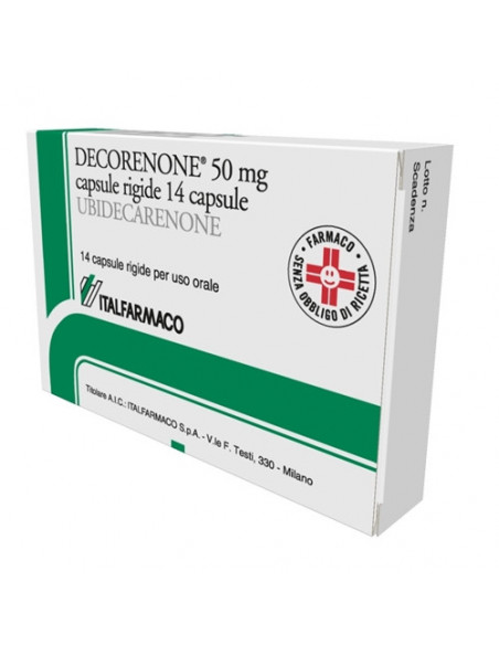 DECORENONE 50*14CPS 50MG