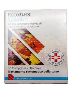 RECOTUSS SEDAT*30CPR MAST6,5MG