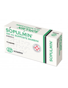 SOPULMIN BAMBINI 10 SUPPOSTE 100MG - Clubfarma