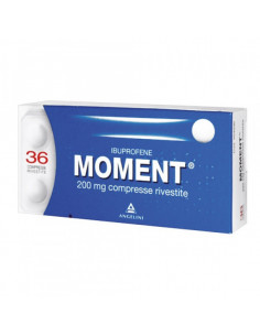 MOMENT IBUPROFENE 36 COMPRESSE RIVESTITE 200MG - Clubfarma