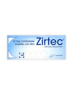 ZIRTEC*7CPR RIV 10MG