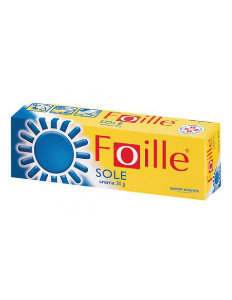 Foille Sole crema per eritemi solari e ustioni minori 30g