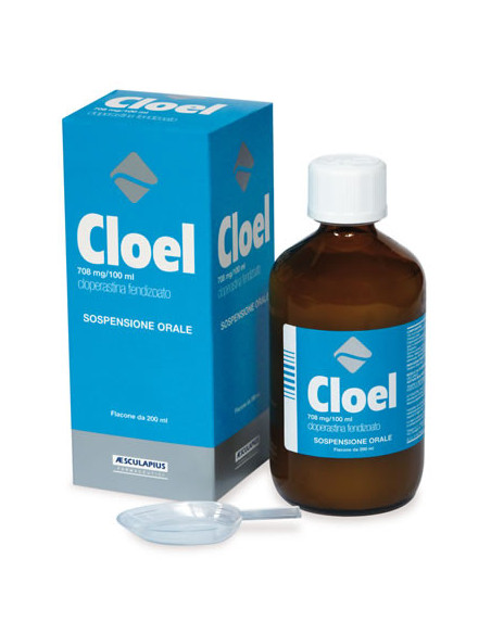 CLOEL*OS SOSP 200ML 708MG 100M