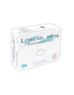 LORENIL*1CPS MOLLI VAG 600MG