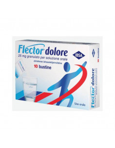 FLECTOR DOLORE*GRAT 10BUST25MG