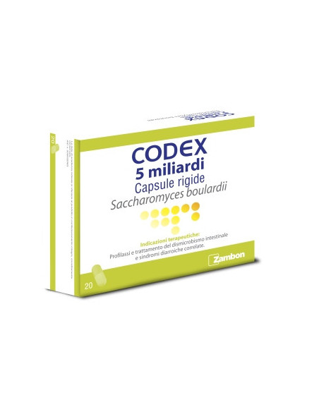 CODEX*20CPS 5MLD 250MG BLISTER