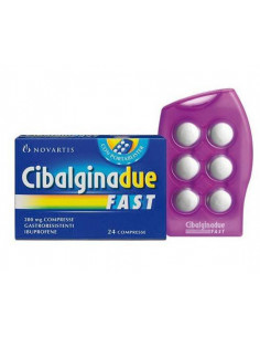 CIBALGINA DUE FAST*24CPR 200MG