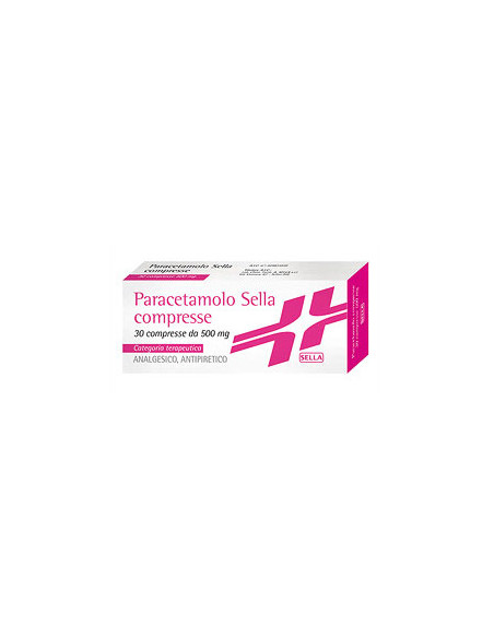 PARACETAMOLO SELLA*30CPR 500MG