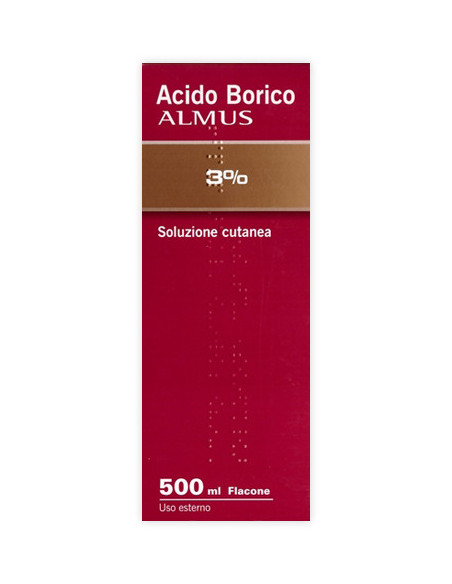 ACQUA BORICA*3% 500ML