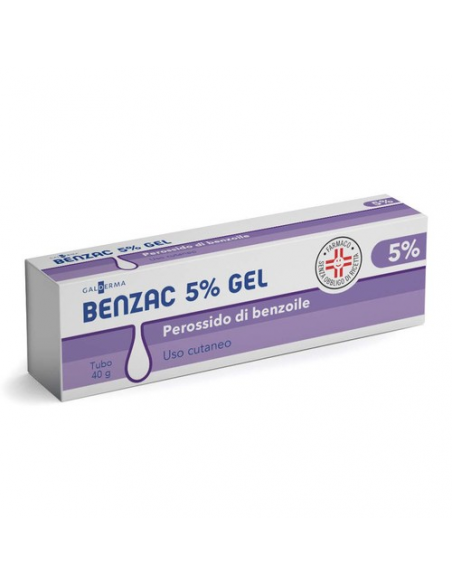 BENZAC*GEL 40G 5%