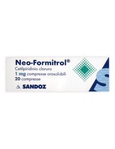 NEOFORMITROL*20CPR OROSOL 1MG