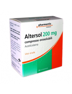 ALTERSOL*24CPR OROSOLUB 200MG