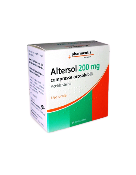 ALTERSOL*24CPR OROSOLUB 200MG