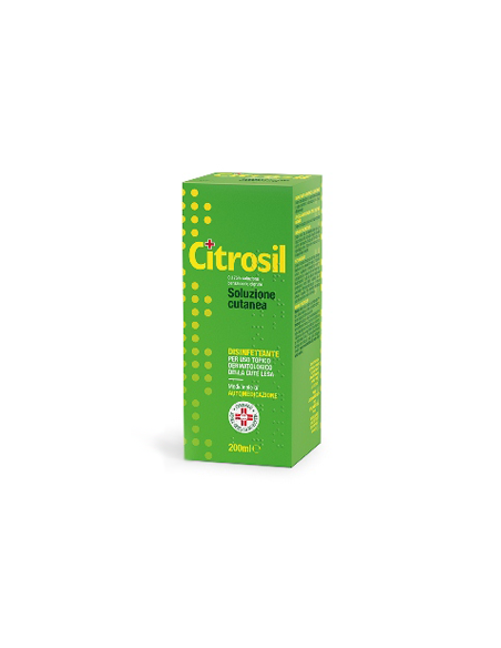 CITROSIL SOLUZIONE CUTANEA 200ML 0,175%