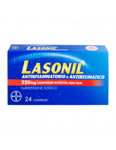 LASONIL ANTINFIAMMATORIO E ANTIREUMATICO 24 COMPRESSE 220MG - Clubfarma