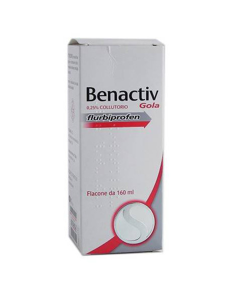 BENACTIV GOLA*COLLUT 160ML 2,5